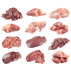 Frozen Chicken Organs