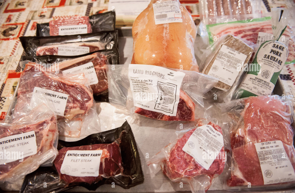 Agro Frozen, packaged meat